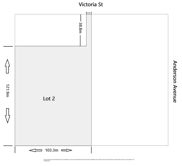 Floorplan of Homely land listing, lot 2/24 Anderson Avenue, Berriwillock VIC 3531