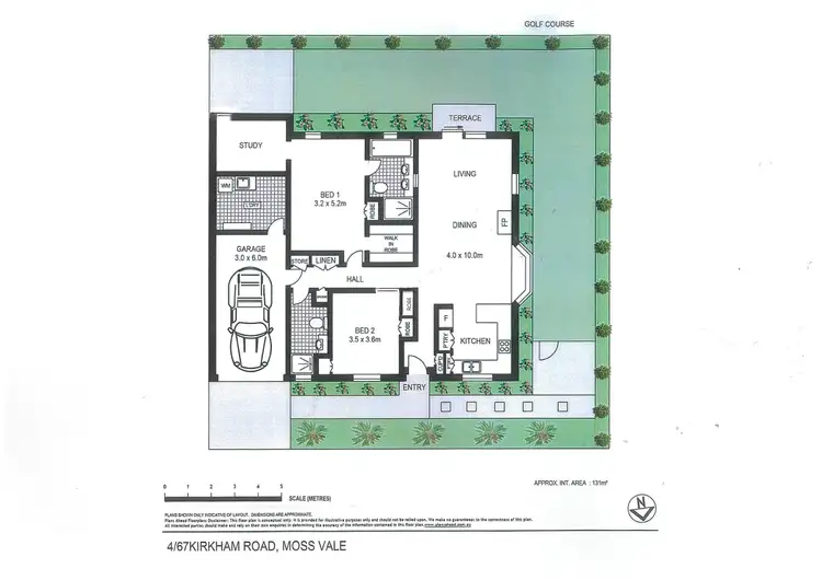 Floorplan of Homely villa listing, 4/67 Kirkham Street, Moss Vale NSW 2577