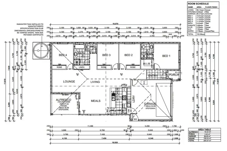 Floorplan of Homely house listing, 9 Lea Court, Lavington NSW 2641
