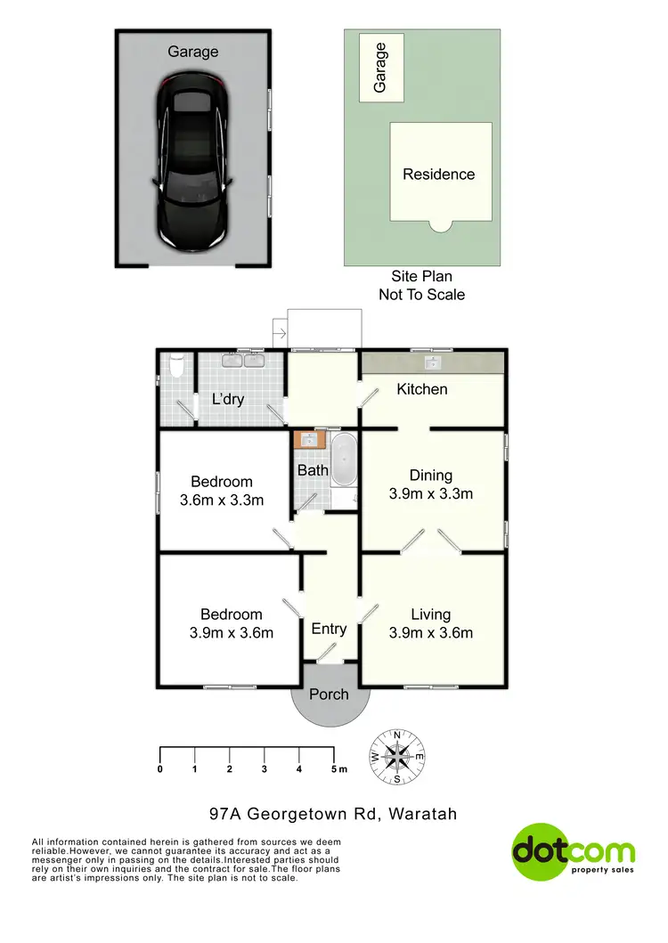 Floorplan of Homely house listing, 97A Georgetown Road, Waratah NSW 2298