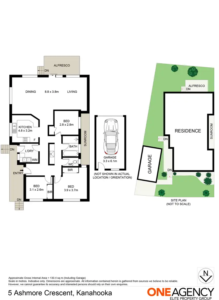 Floorplan of Homely house listing, 5 Ashmore Crescent, Kanahooka NSW 2530