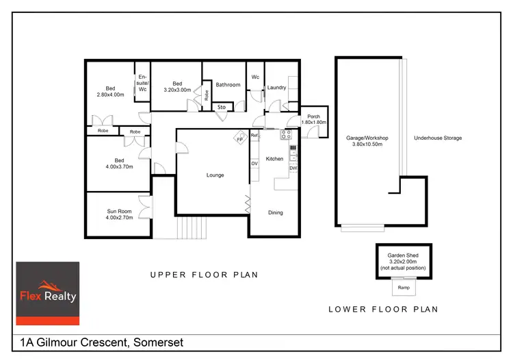 Floorplan of Homely house listing, 1A Gilmour Crescent, Somerset TAS 7322