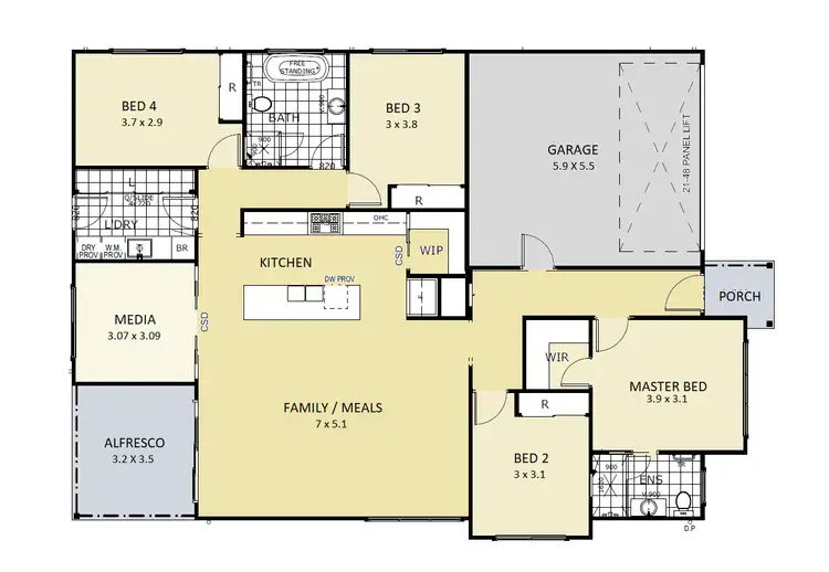 Floorplan of Homely house listing, 24 Cross Street, Tahmoor NSW 2573