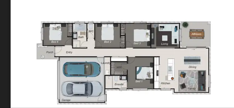 Floorplan of Homely house listing, 42 Granite Street, Yarrabilba QLD 4207