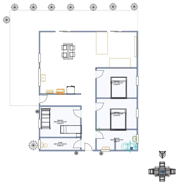 Floorplan of Homely house listing, 54 Nelson Street, Marion Bay SA 5575