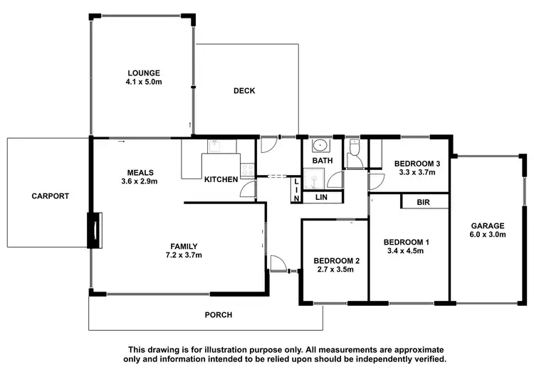 Floorplan of Homely house listing, 21 Dry Creek Road, Donovans SA 5291