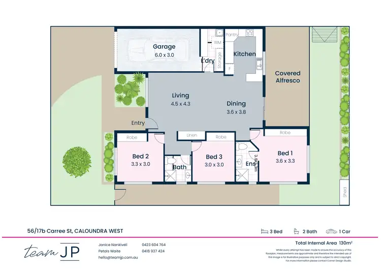 Floorplan of Homely retirement listing, 56/17 Carree Street, Caloundra West QLD 4551