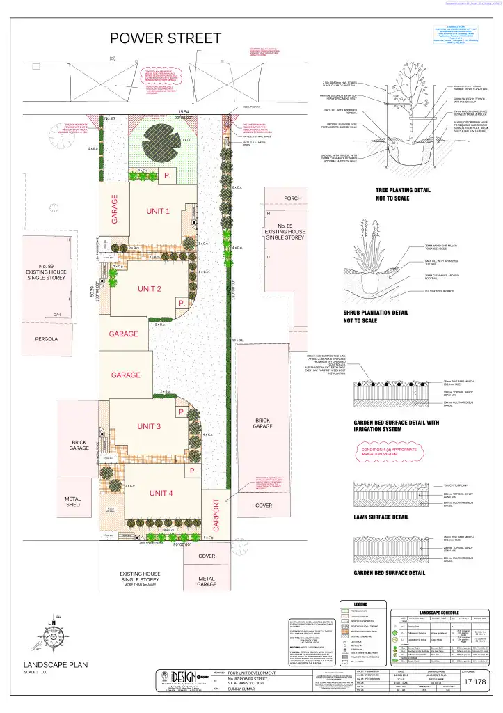 Floorplan of Homely house listing, 87 Power Street, St Albans VIC 3021