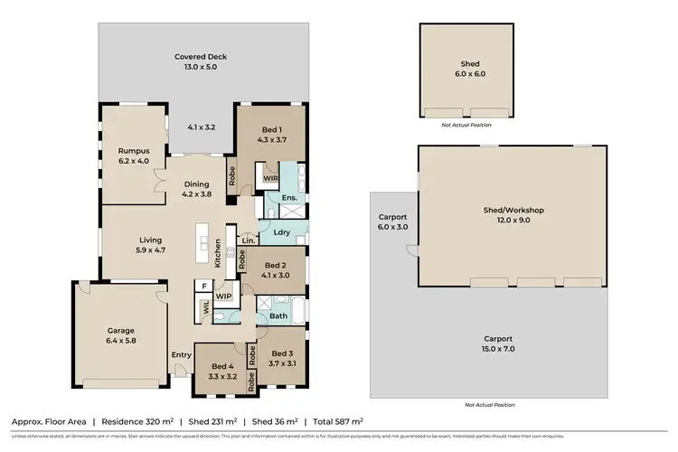 Floorplan of Homely rural property listing, 70 Arthur Summervilles Road, Karalee QLD 4306