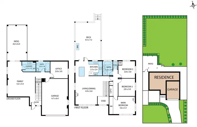 Floorplan of Homely house listing, 49 Hannam Street, Wynnum QLD 4178