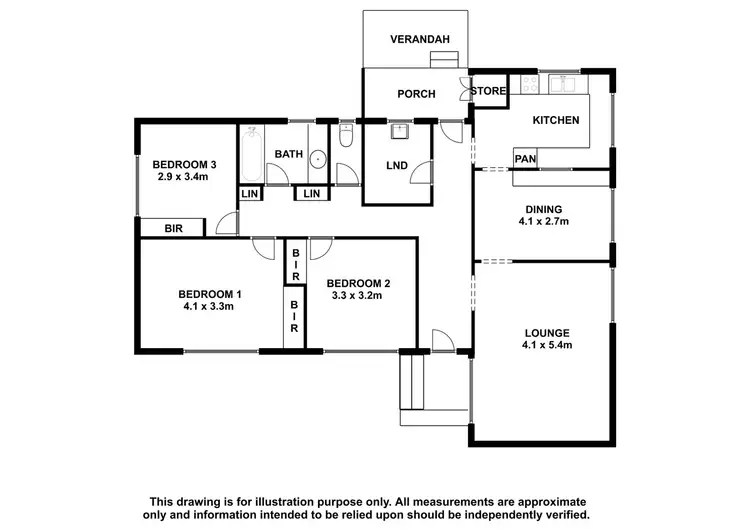 Floorplan of Homely house listing, 8 Bond Street, Mount Gambier SA 5290