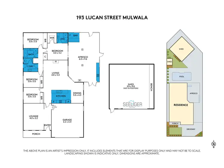 Floorplan of Homely house listing, 193 Lucan Street, Mulwala NSW 2647