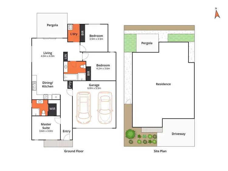 Floorplan of Homely house listing, 54 Precinct Road, Charlemont VIC 3217