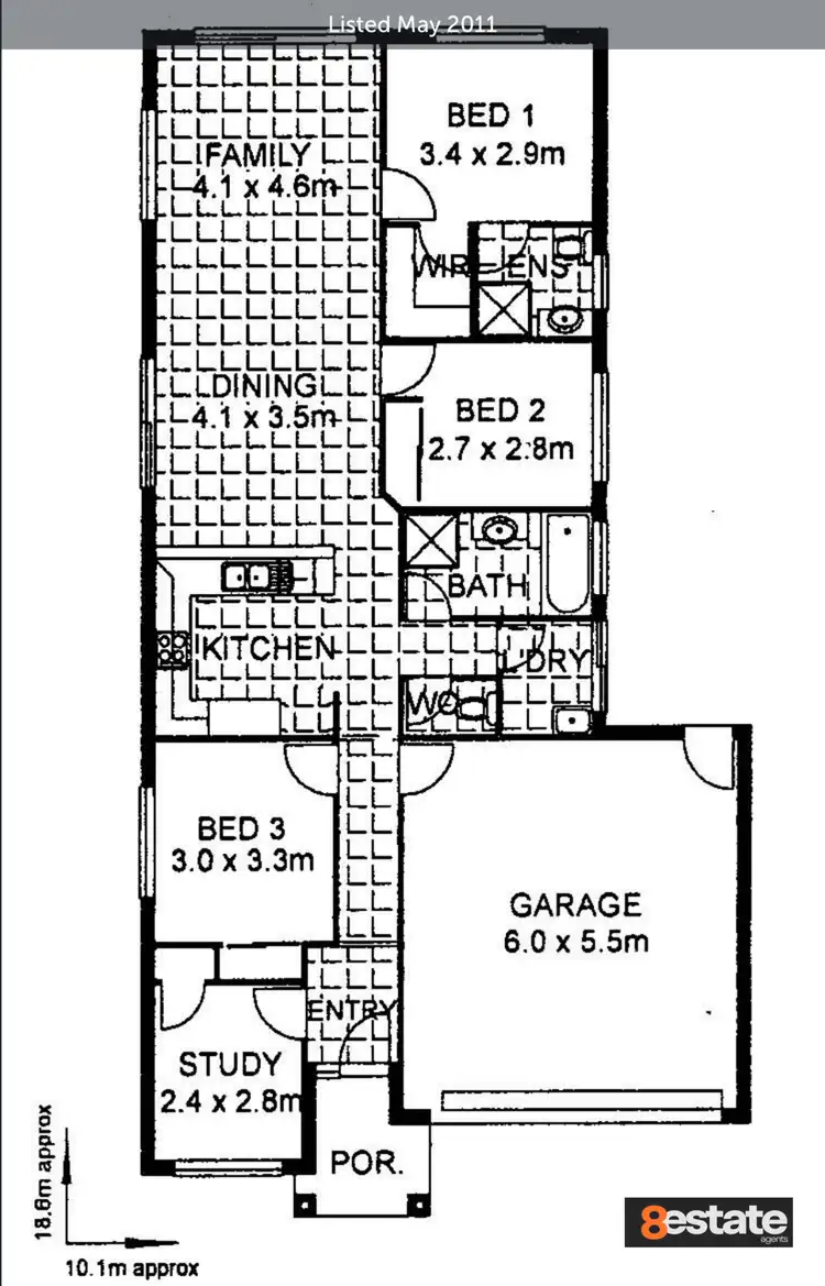 Floorplan of Homely house listing, 21 Hamish Drive, Tarneit VIC 3029
