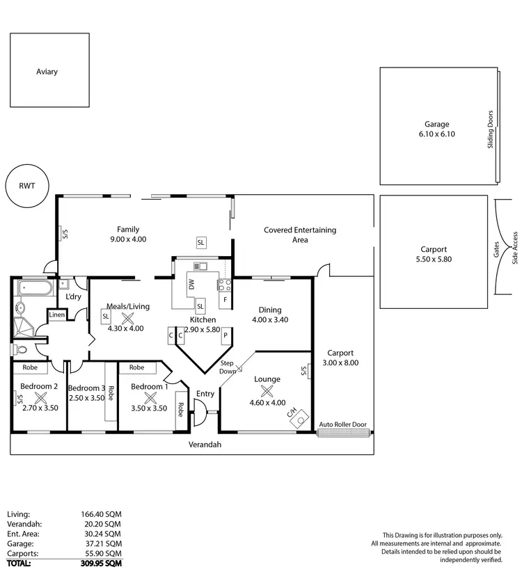 Floorplan of Homely house listing, 15 Moore Street, Murray Bridge East SA 5253