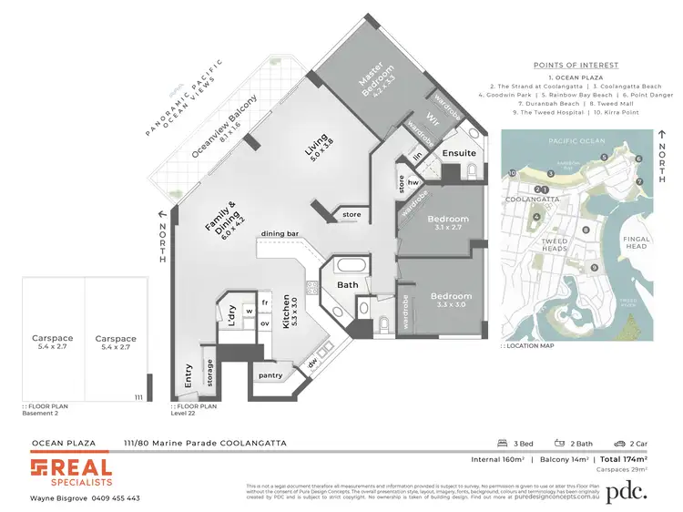 Floorplan of Homely unit listing, 111/80 Marine Parade, Coolangatta QLD 4225
