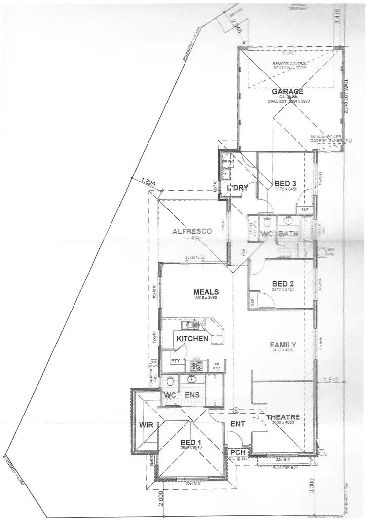 Floorplan of Homely house listing, 43 Cochrane Loop, Aveley WA 6069