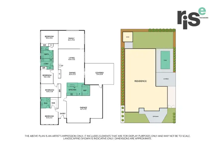 Floorplan of Homely house listing, 32 Rogers Avenue, Wodonga VIC 3690