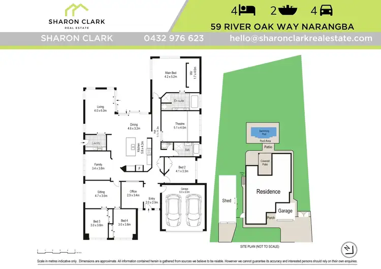Floorplan of Homely house listing, 59 River Oak Way, Narangba QLD 4504