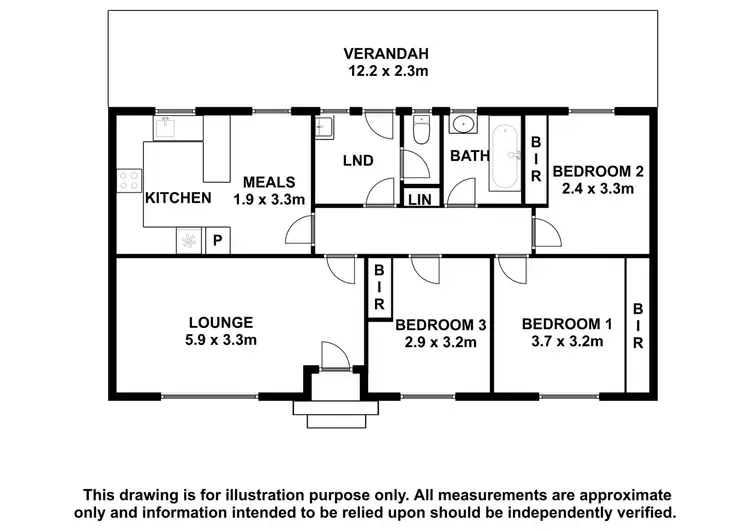 Floorplan of Homely house listing, 5 Stafford Street, Mount Gambier SA 5290
