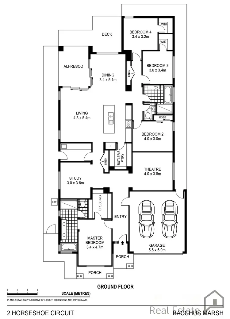 Floorplan of Homely house listing, 2 Horseshoe Circuit, Bacchus Marsh VIC 3340