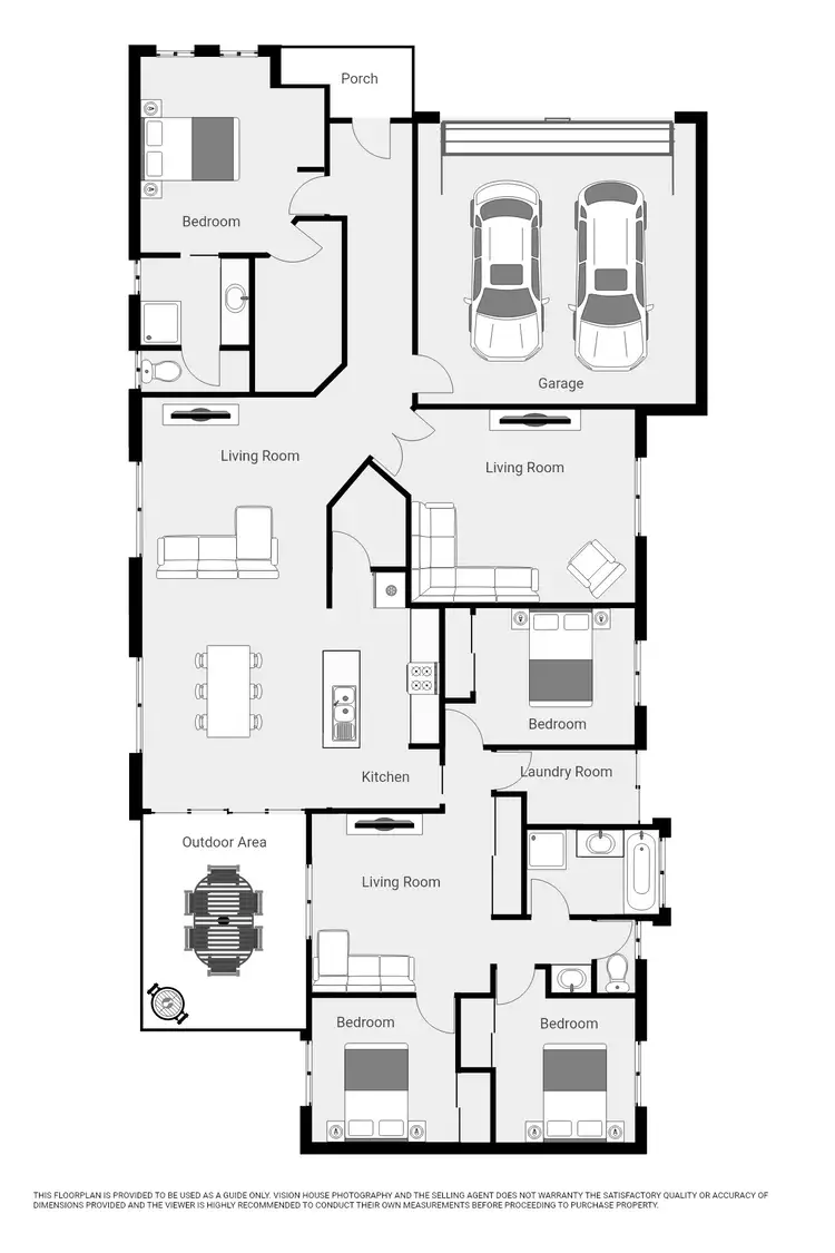 Floorplan of Homely house listing, 9 Anne Cox Drive, Red Cliffs VIC 3496