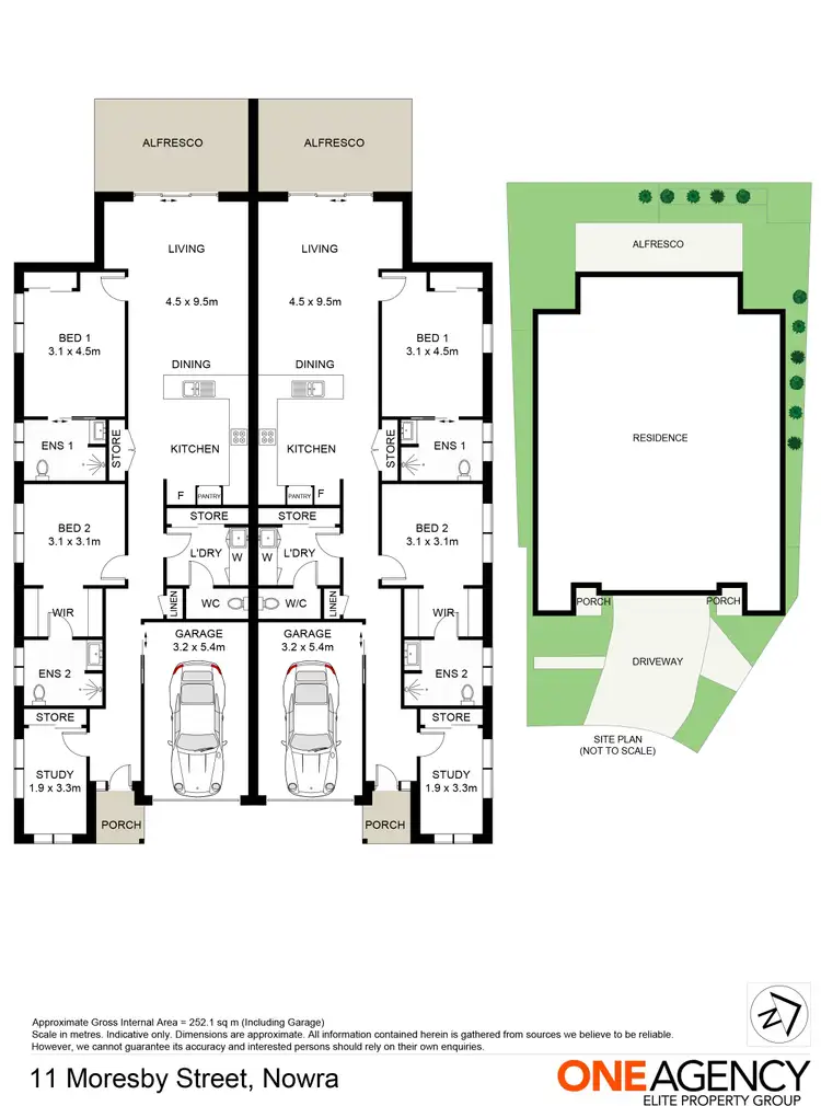 Floorplan of Homely villa listing, 11a Moresby Street, Nowra NSW 2541