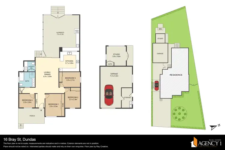 Floorplan of Homely house listing, 16 Bray Street, Dundas NSW 2117