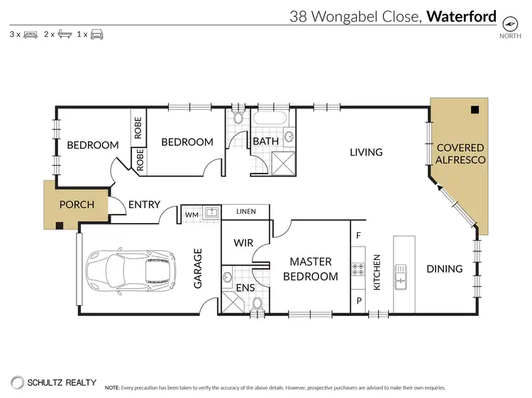 Floorplan of Homely house listing, 38 Wongabel Close, Waterford QLD 4133