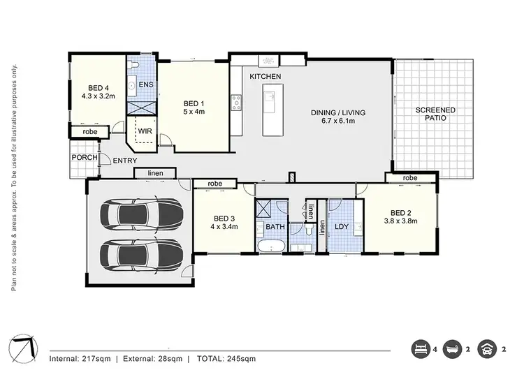 Floorplan of Homely house listing, Address available on request