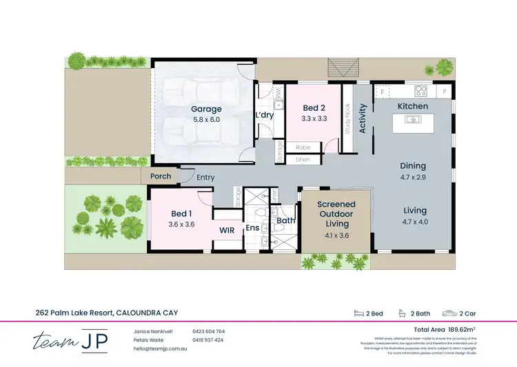 Floorplan of Homely retirement listing, 262/96 Village Way, Little Mountain QLD 4551