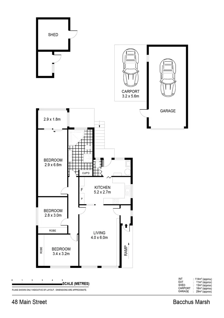 Floorplan of Homely house listing, 48 Main Street, Bacchus Marsh VIC 3340