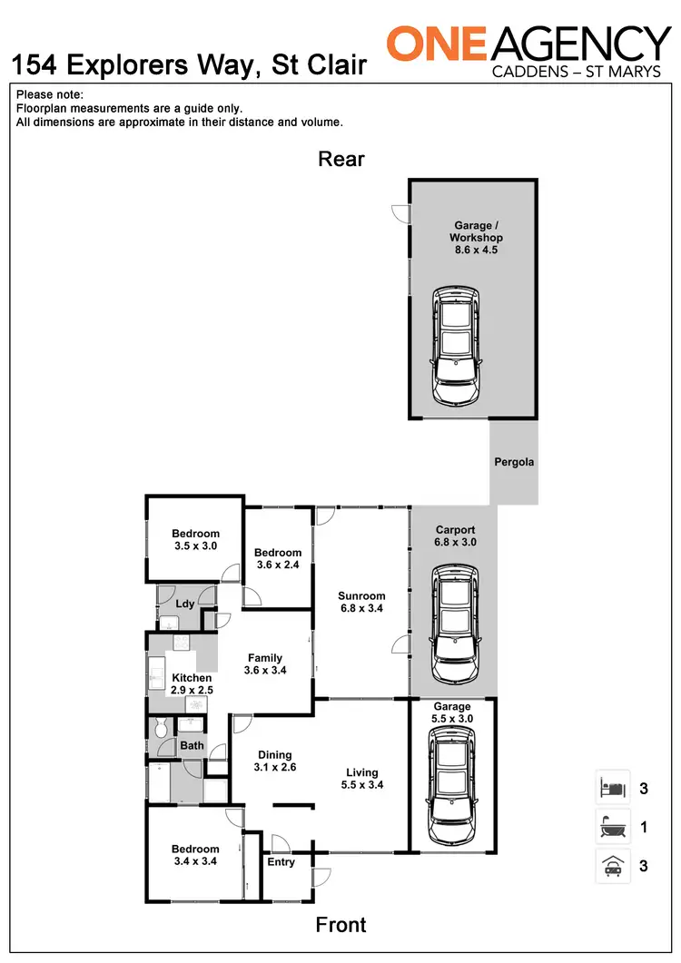 Floorplan of Homely house listing, 154 Explorers Way, St Clair NSW 2759