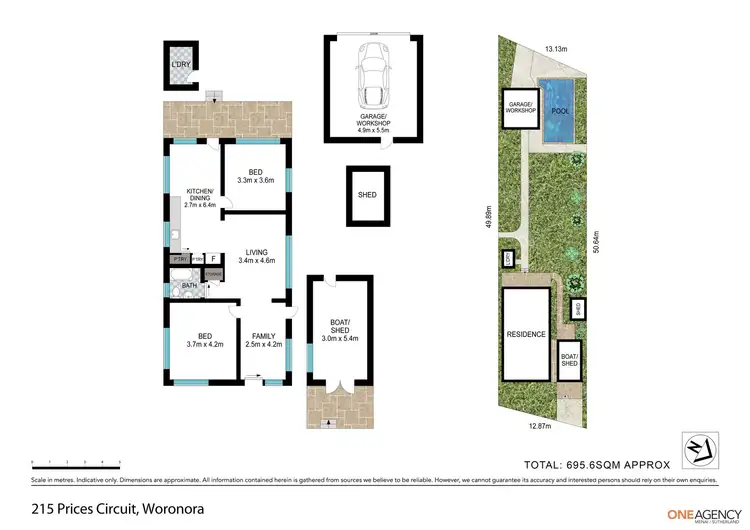 Floorplan of Homely house listing, 215 Prices Circuit, Woronora NSW 2232