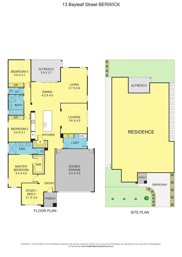 Floorplan of Homely house listing, 13 Bayleaf Street, Berwick VIC 3806