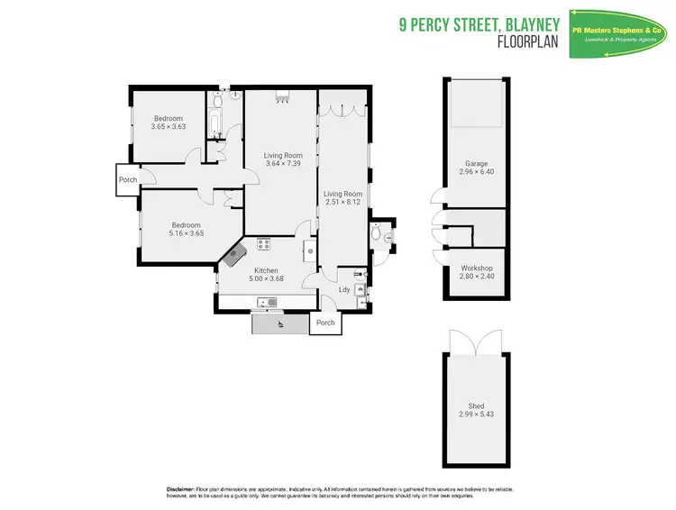 Floorplan of Homely house listing, 9 Percy Street, Blayney NSW 2799