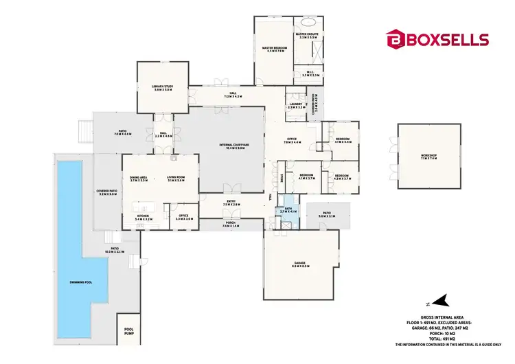 Floorplan of Homely rural property listing, 337 Burgum Road, North Maleny QLD 4552