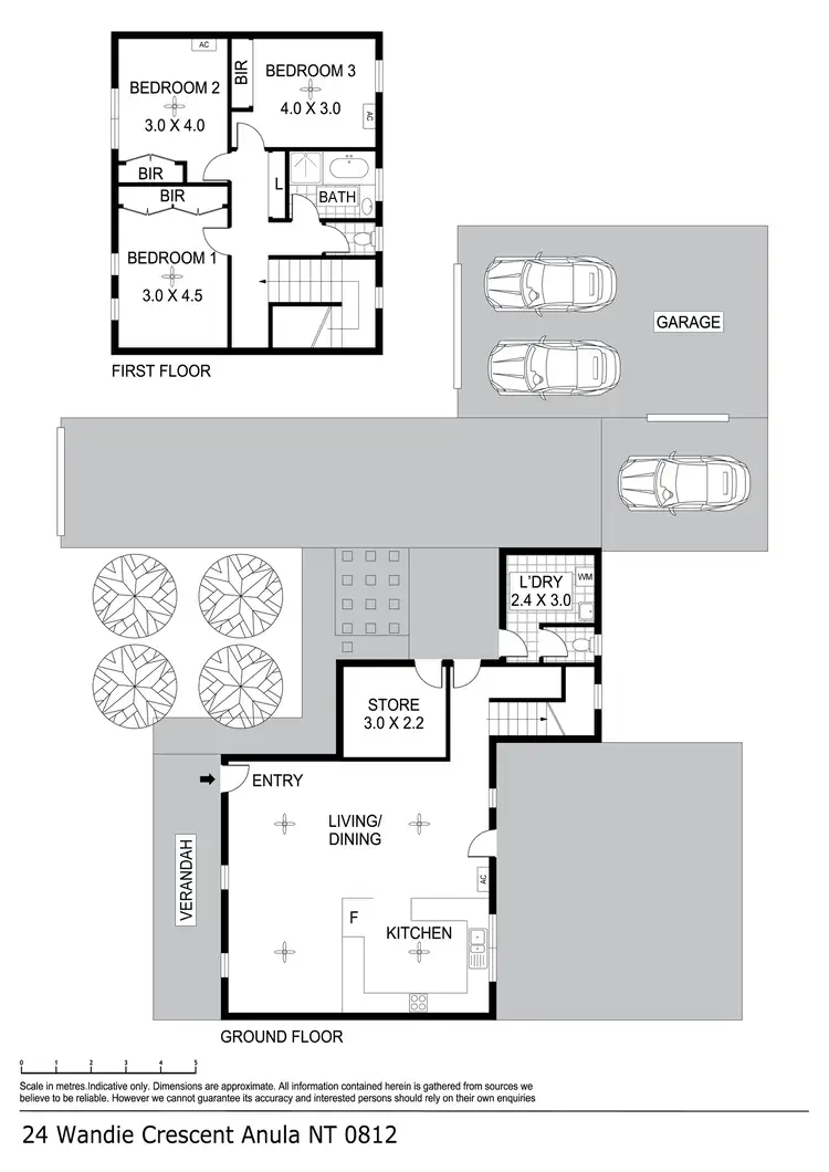 Floorplan of Homely house listing, 24 Wandie Crescent, Anula NT 812