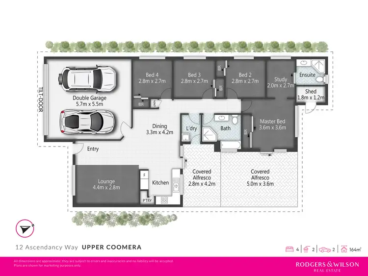Floorplan of Homely house listing, 12 Ascendancy Way, Upper Coomera QLD 4209