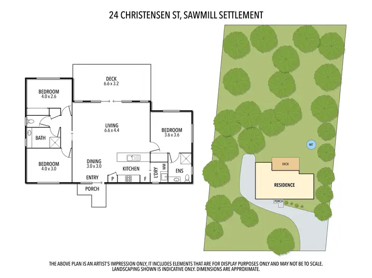 Floorplan of Homely house listing, 24 Christensen Street, Sawmill Settlement VIC 3723