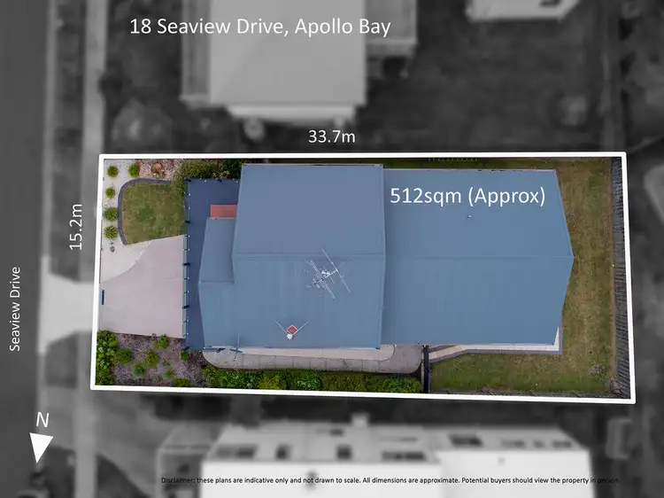 Floorplan of Homely house listing, 18 Seaview Drive, Apollo Bay VIC 3233
