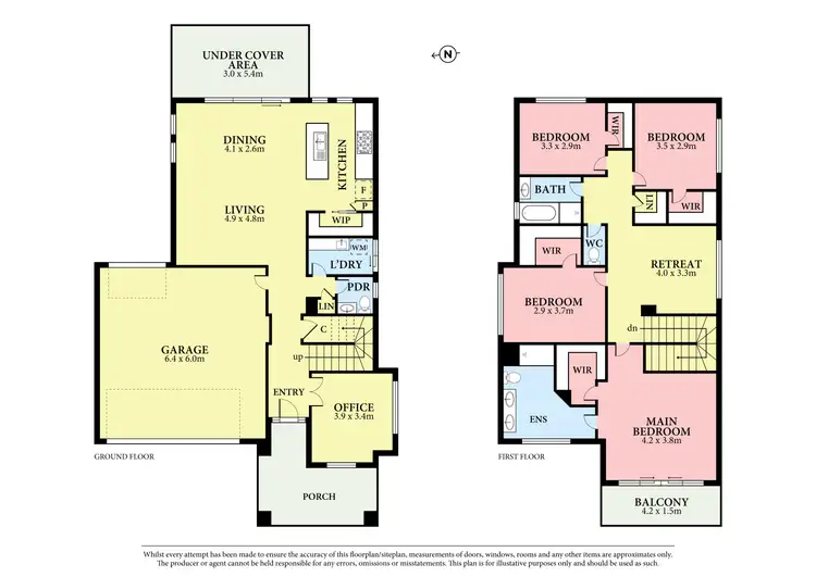 Floorplan of Homely house listing, 16 Tallulah Avenue, Doreen VIC 3754