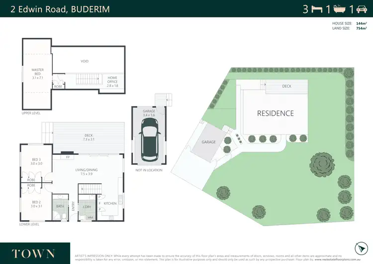 Floorplan of Homely house listing, 2 Edwin Road, Buderim QLD 4556