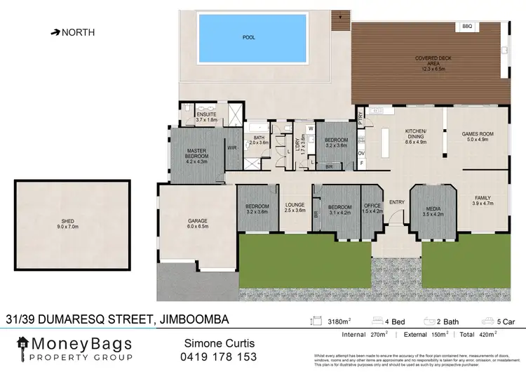 Floorplan of Homely house listing, 31-39 Dumaresq Street, Riverbend QLD 4280