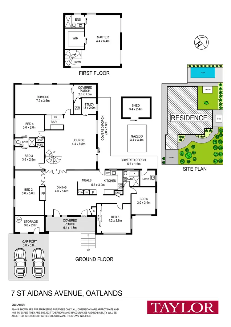 Floorplan of Homely house listing, 7 St Aidans Avenue, Oatlands NSW 2117