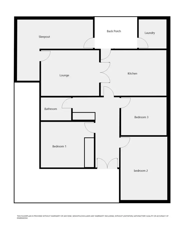 Floorplan of Homely house listing, 7 Lake Street, Rainbow VIC 3424