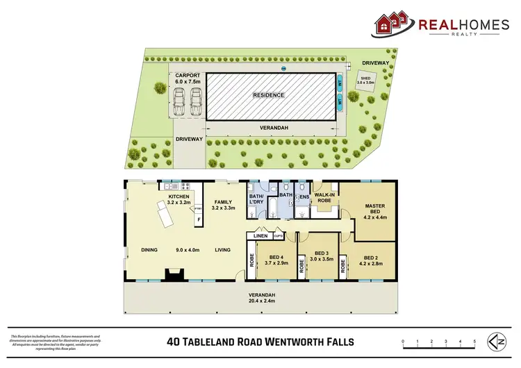 Floorplan of Homely house listing, 40 Tableland Road, Wentworth Falls NSW 2782