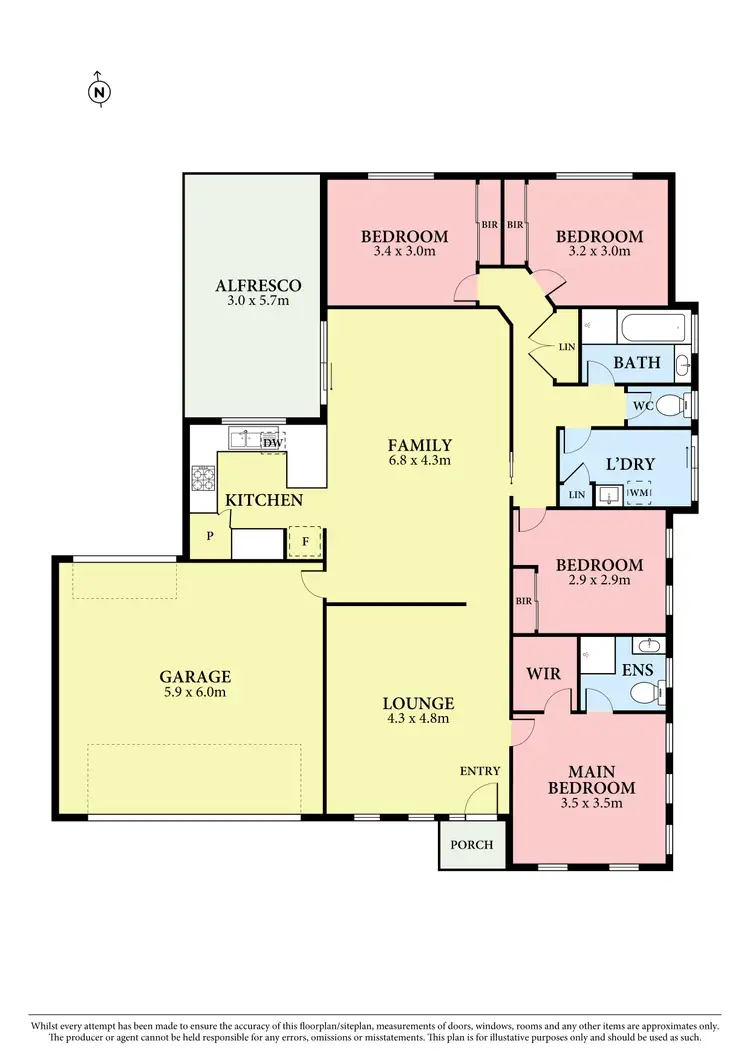 Floorplan of Homely house listing, 3 Corsica Avenue, South Morang VIC 3752