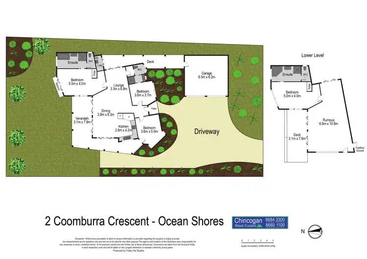 Floorplan of Homely house listing, 2 Coomburra Crescent, Ocean Shores NSW 2483