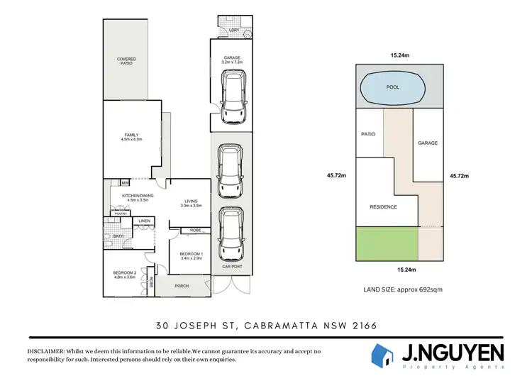 Floorplan of Homely house listing, 30 Joseph Street, Cabramatta NSW 2166